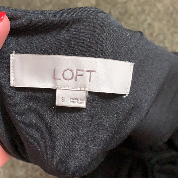 Black LOFT work dress - Picture 3 of 3